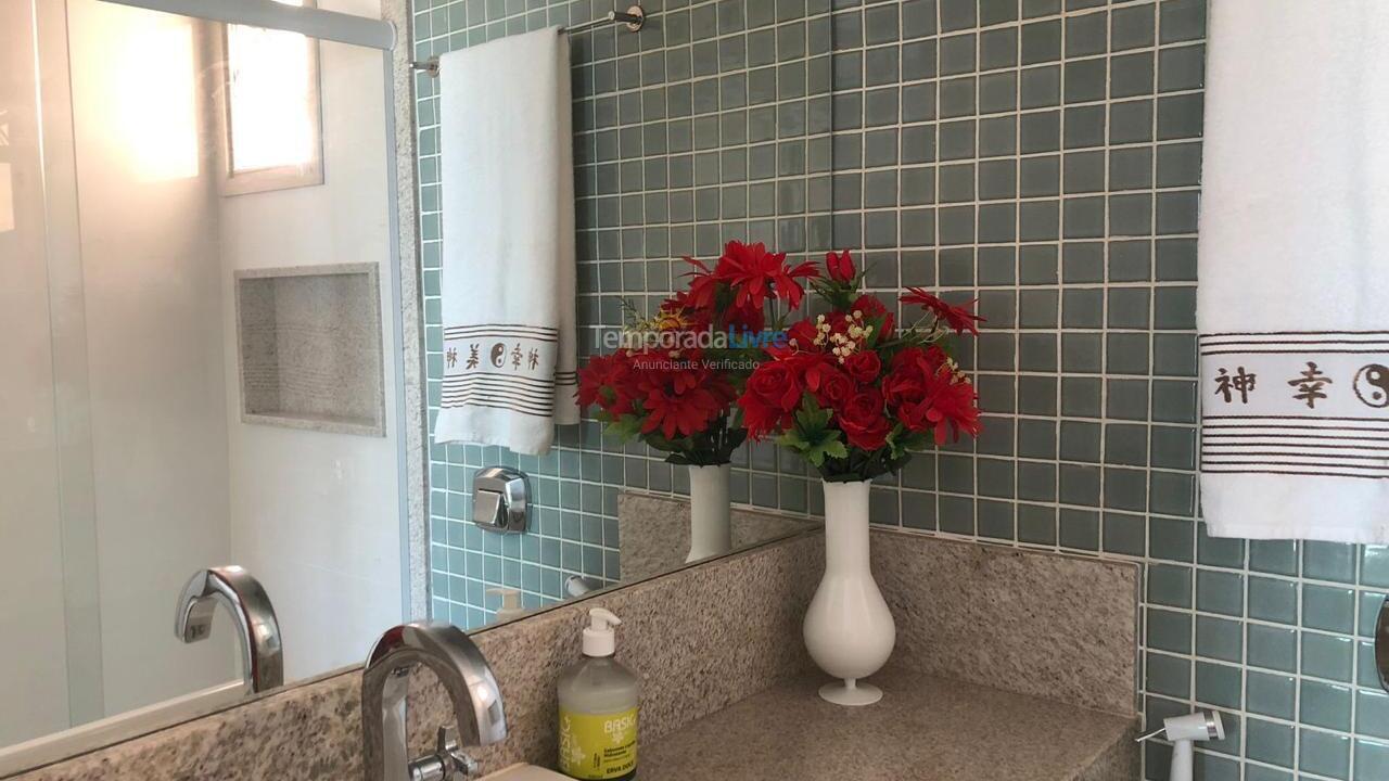 Apartment for vacation rental in Guarapari (Praia do Morro)