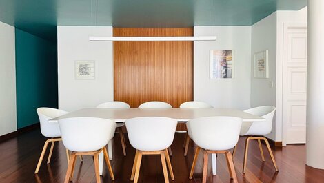 Luxuoso apartamento de 3 quartos em Copacabana