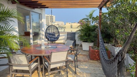 5-bedroom penthouse in Copacabana with pool