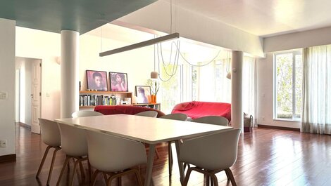 Duplex ate 10 pessoas com terraço e churrasqueira