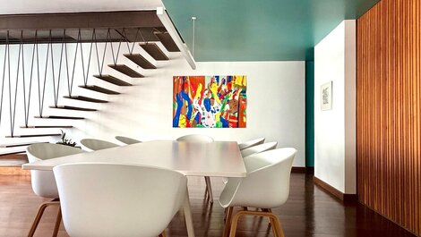 Luxuoso apartamento de 3 quartos em Copacabana