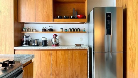 Duplex ate 10 pessoas com terraço e churrasqueira