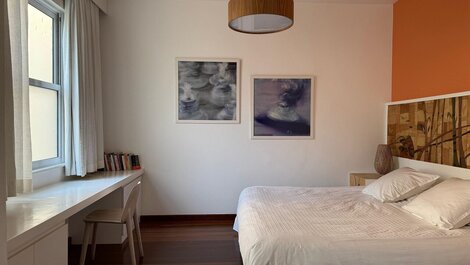 Luxuoso apartamento de 3 quartos em Copacabana