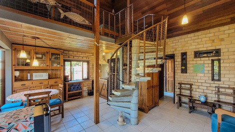 Casa Charmosa 5 pessoas em Itaguaçu