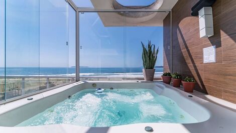 Oceanfront Duplex with Heated Jacuzzi