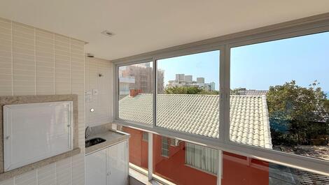 Apartamento com Vista do Mar - à 200m da Praia de Mariscal