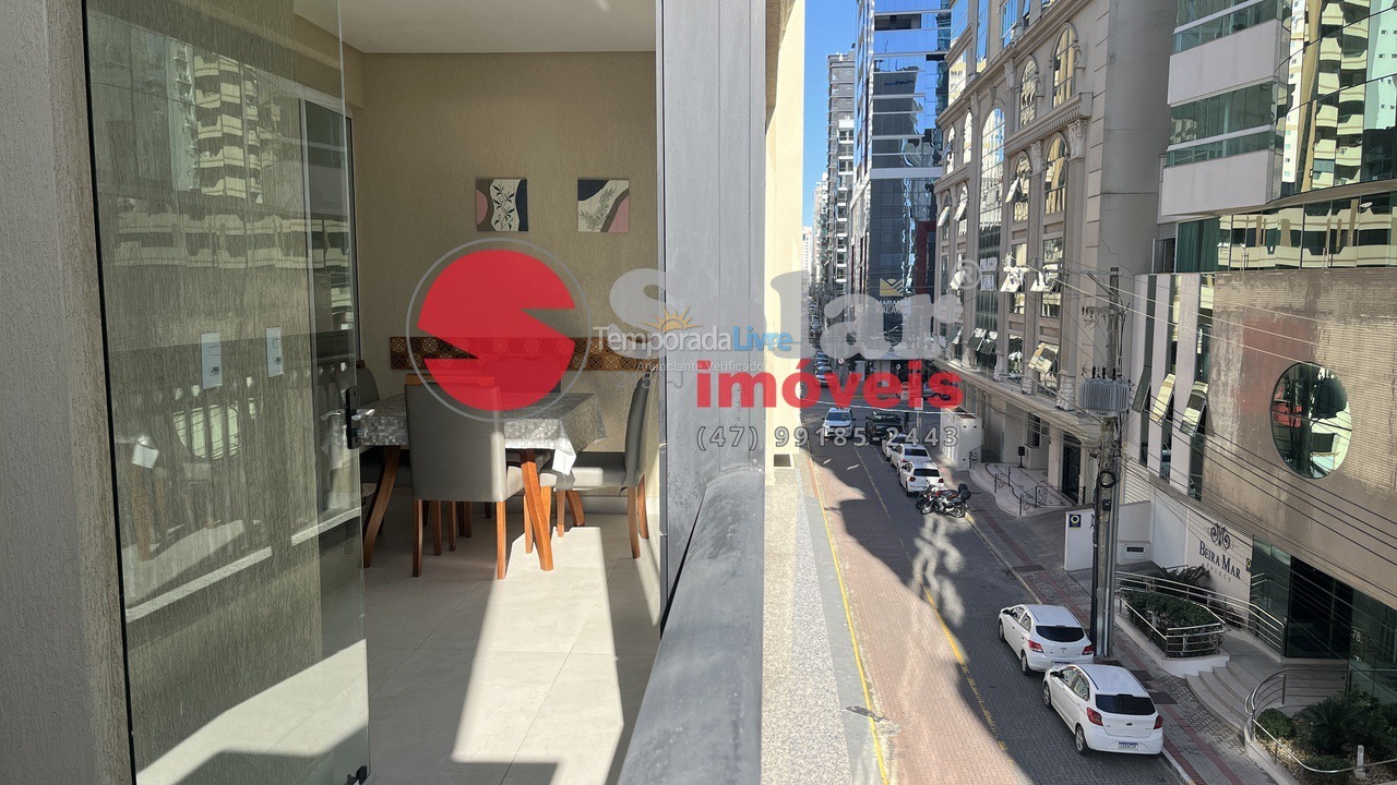 Apartamento para aluguel de temporada em Itapema (Meia Praia)