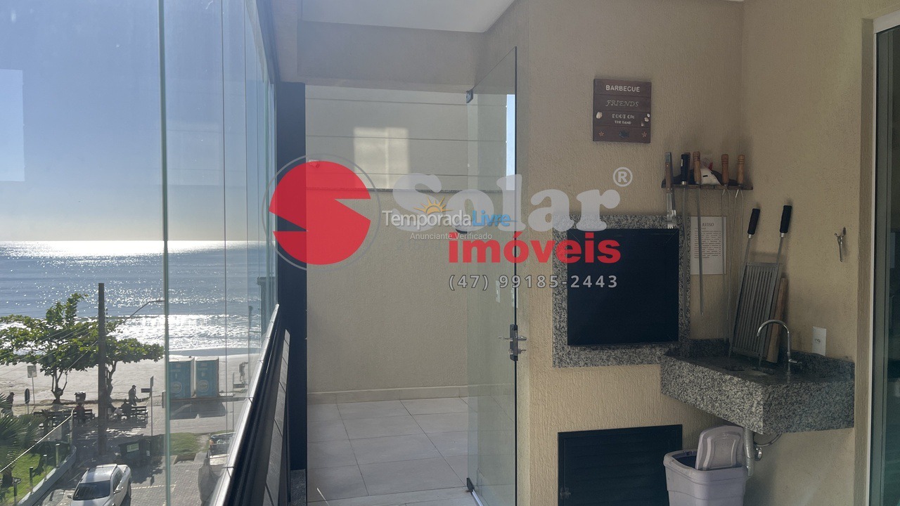 Apartamento para aluguel de temporada em Itapema (Meia Praia)