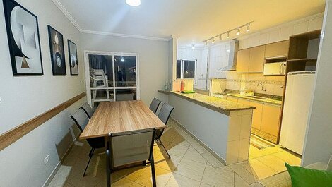 Apto 2 quartos Pé na areia, vista lateral Praia