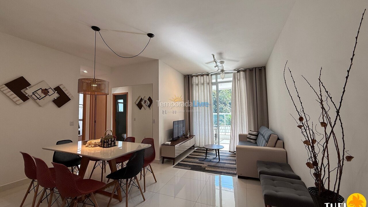 Apartment for vacation rental in Ubatuba (Toninhas)