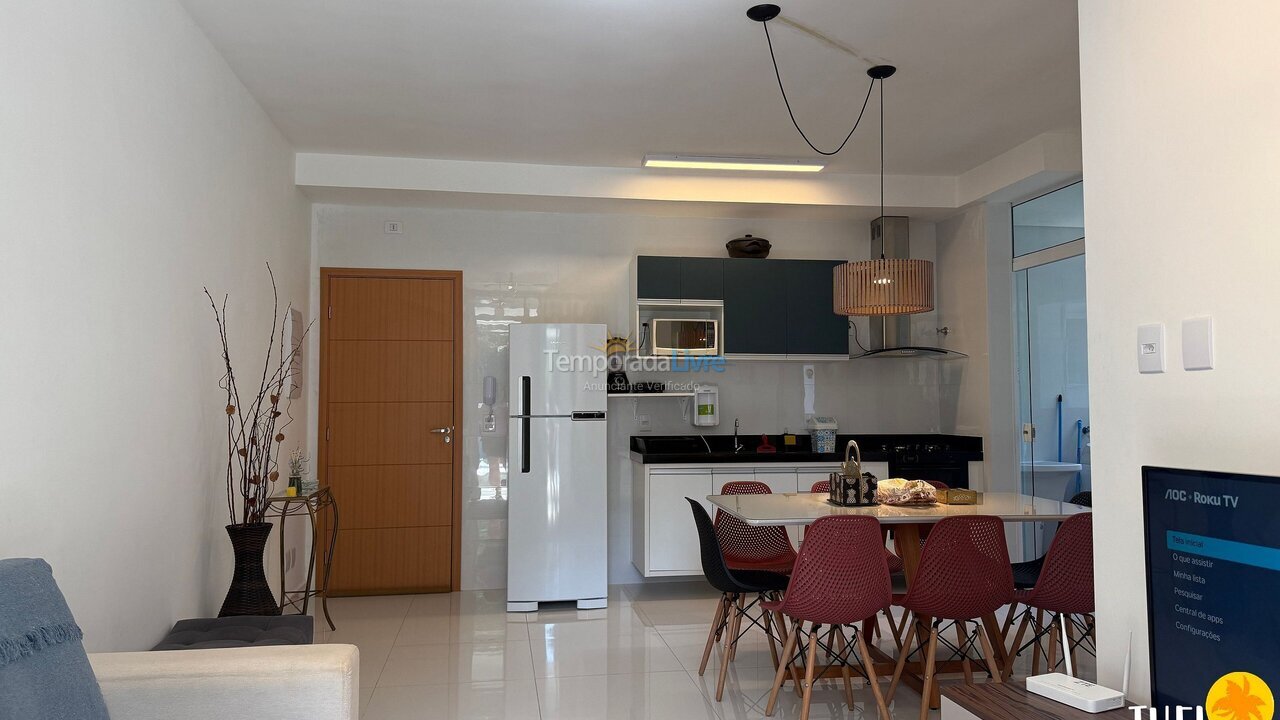 Apartment for vacation rental in Ubatuba (Toninhas)