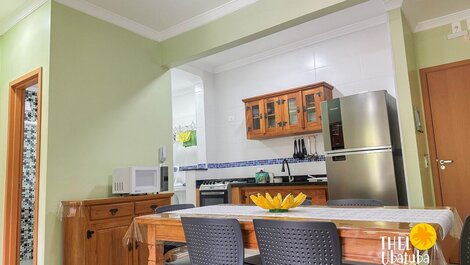 Conforto, praticidade roupa de cama e ótima localização nas Toninhas