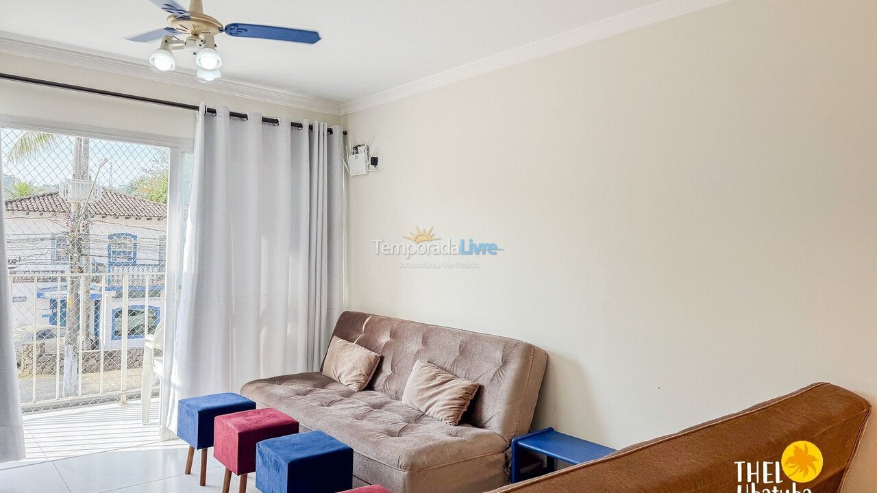 Apartamento para aluguel de temporada em Ubatuba (Itaguá)
