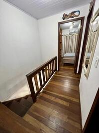 Casa na Quadra do Mar no Costão de Bombas para 8 pessoas