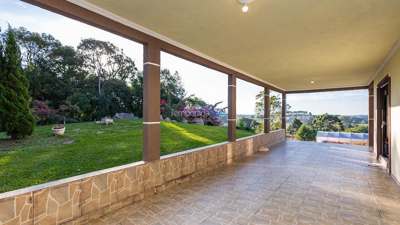 Chácara / sítio para aluguel de temporada em Mandirituba (Chimboveiro)