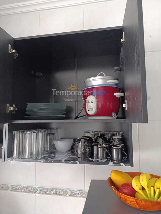 Apartment for vacation rental in Ubatuba (Praia das Toninhas)