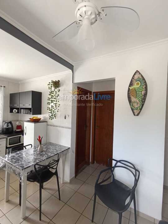 Apartment for vacation rental in Ubatuba (Praia das Toninhas)