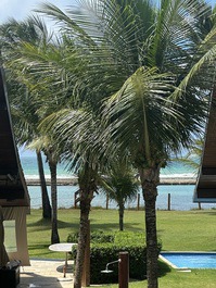 Sea view bungalow, comfort, high standard on the sand