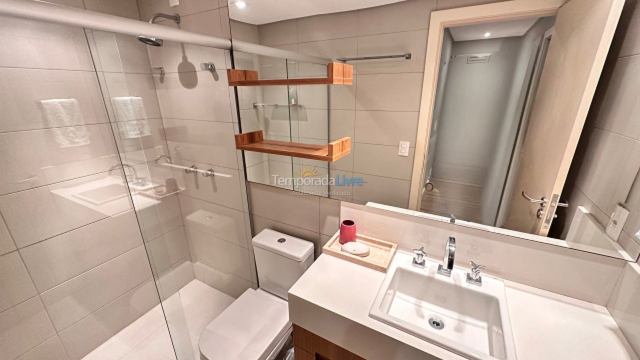 Apartamento para alquiler de vacaciones em Florianópolis (Praia Brava)