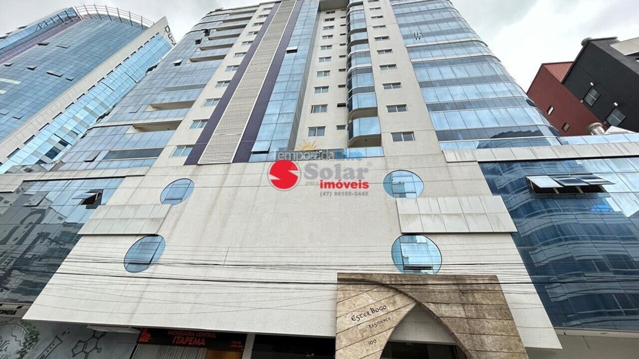 Apartment for vacation rental in Itapema (Meia Praia)