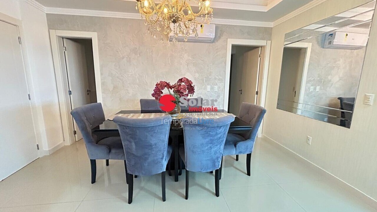 Apartment for vacation rental in Itapema (Meia Praia)