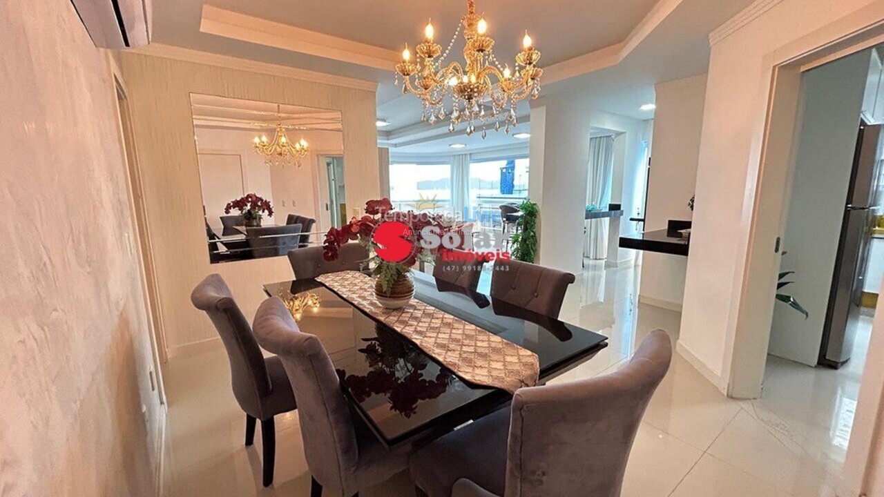 Apartment for vacation rental in Itapema (Meia Praia)