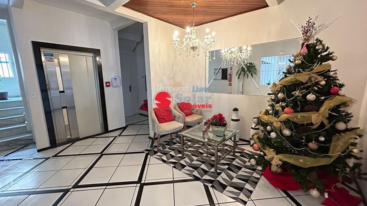 Apartment for vacation rental in Itapema (Meia Praia)