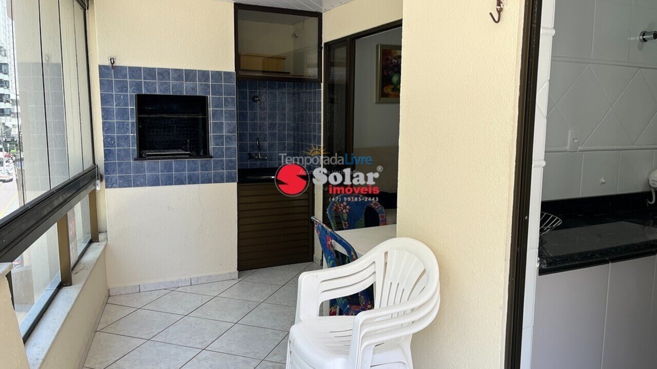 Apartamento para aluguel de temporada em Itapema (Meia Praia)