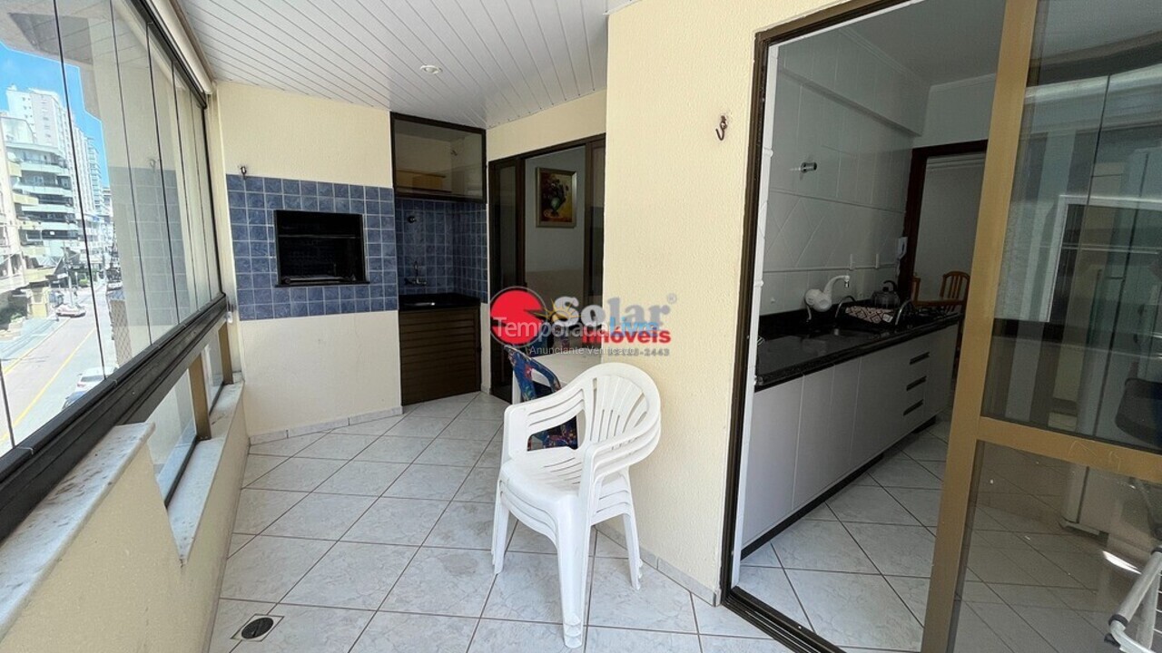 Apartamento para aluguel de temporada em Itapema (Meia Praia)
