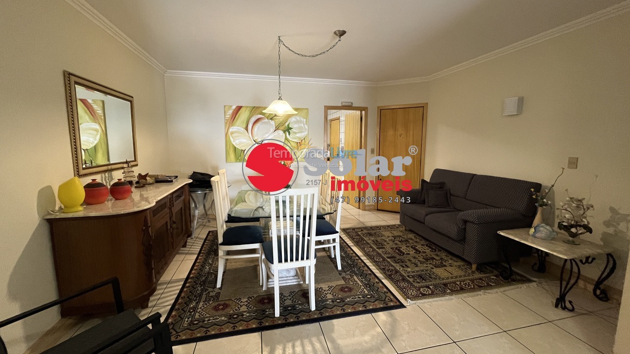 Apartment for vacation rental in Itapema (Meia Praia)