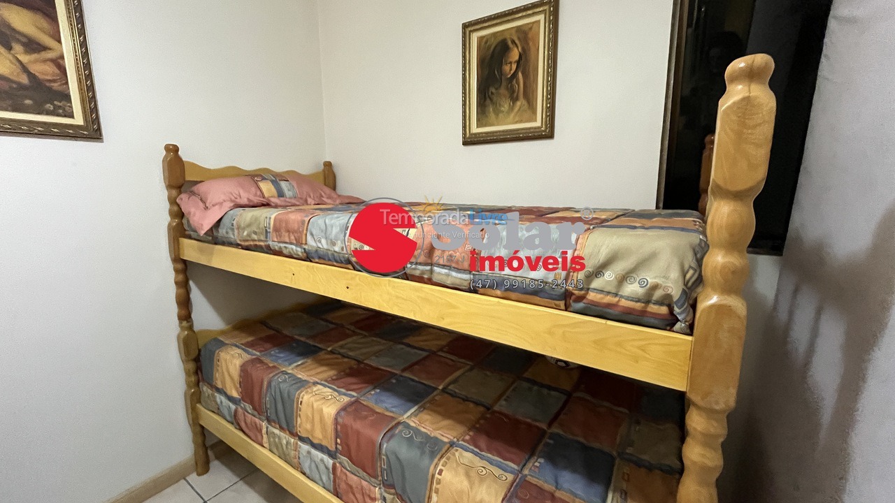 Apartment for vacation rental in Itapema (Meia Praia)
