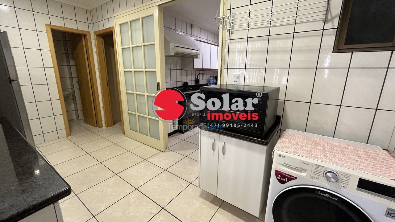 Apartment for vacation rental in Itapema (Meia Praia)