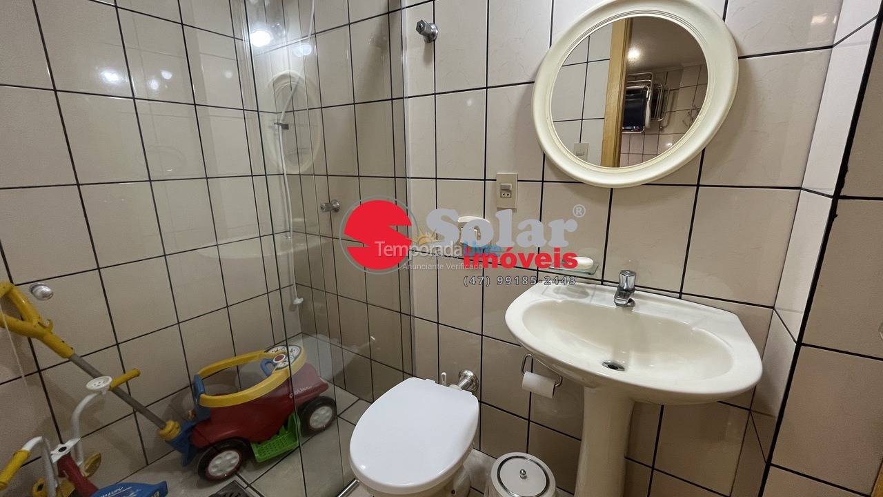 Apartment for vacation rental in Itapema (Meia Praia)