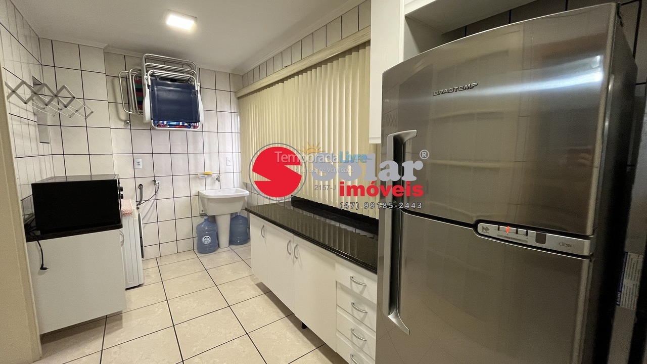 Apartment for vacation rental in Itapema (Meia Praia)