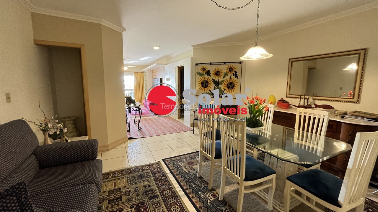 Apartment for vacation rental in Itapema (Meia Praia)