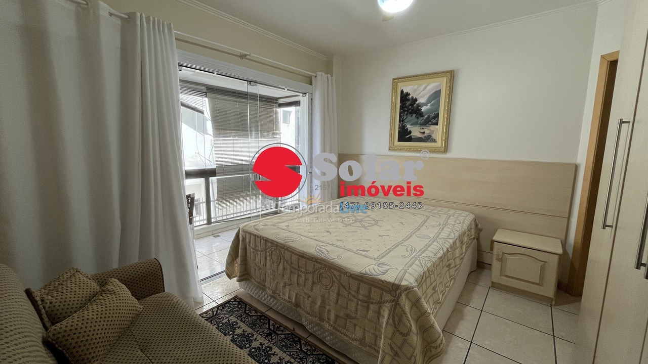 Apartment for vacation rental in Itapema (Meia Praia)