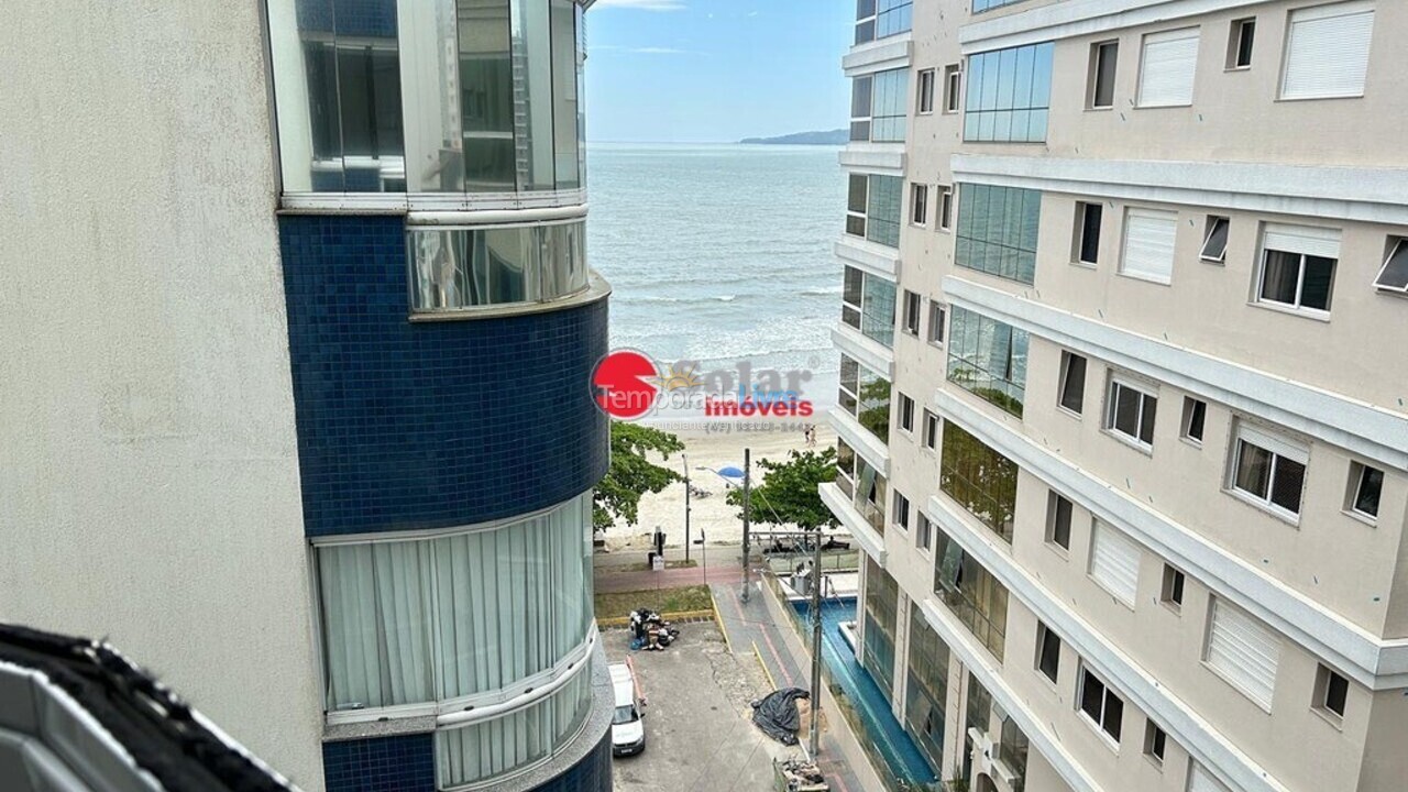 Apartamento para aluguel de temporada em Itapema (Meia Praia)