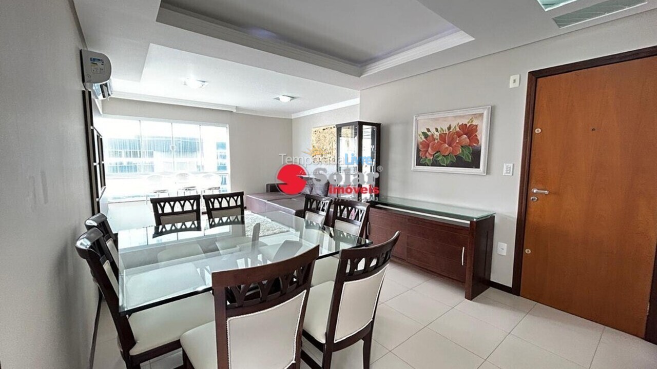 Apartamento para aluguel de temporada em Itapema (Meia Praia)