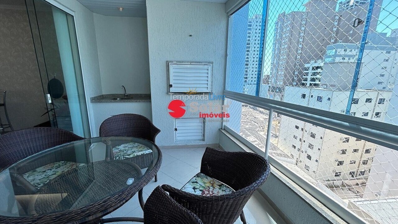 Apartamento para aluguel de temporada em Itapema (Meia Praia)