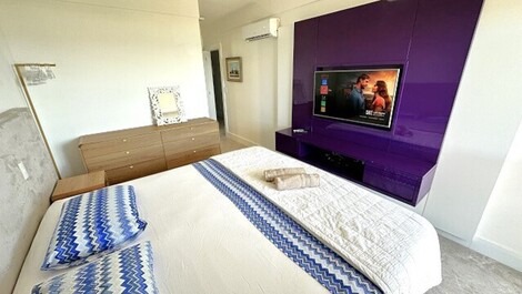 Apartamento TOP de frente ao mar na Praia Brava, Florianópolis.