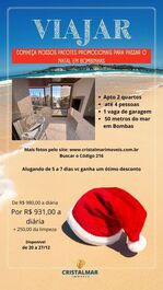 Apartamento em Bombas para até 4 pessoas