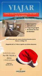 Aluguel de Apto em Bombas – 2 Quartos, Próximo à Praia