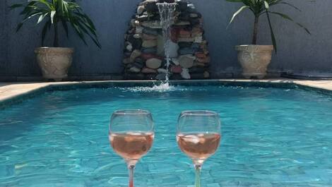 Casa com Piscina Pe na Areia Praia dos Pinheirinhos Bopiranga Itanhaém