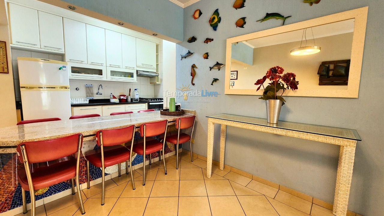 Apartamento para alquiler de vacaciones em Bertioga (Riviera de São Lourenço)