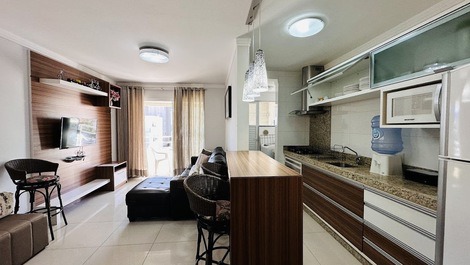 APART 301 COM 3DORMIT/1SUÍTE+AR COND/WI-FI-100M DA PRAIA