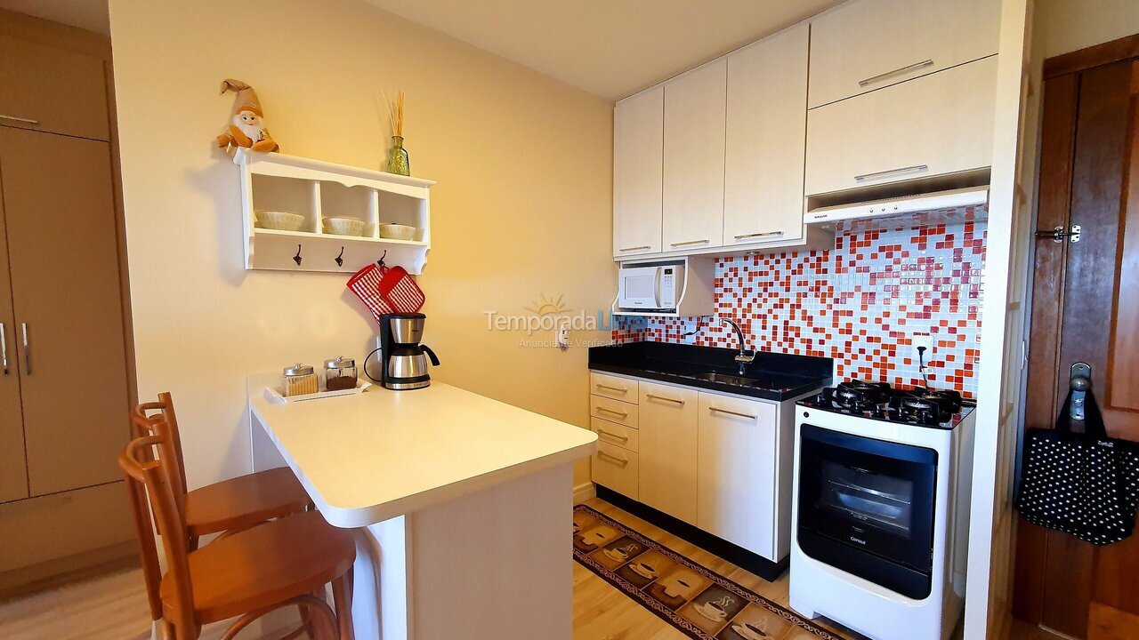 Apartamento para aluguel de temporada em Gramado (Centro)