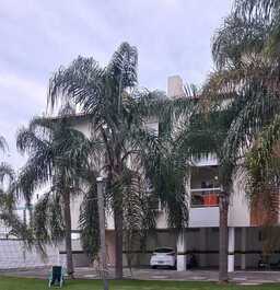 Área de lazer - vista para as garagens 