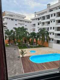 Vista para as piscinas 