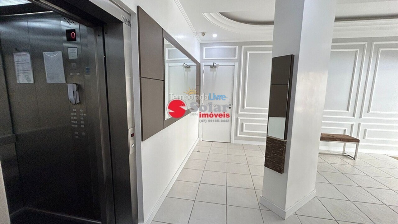 Apartment for vacation rental in Itapema (Meia Praia)