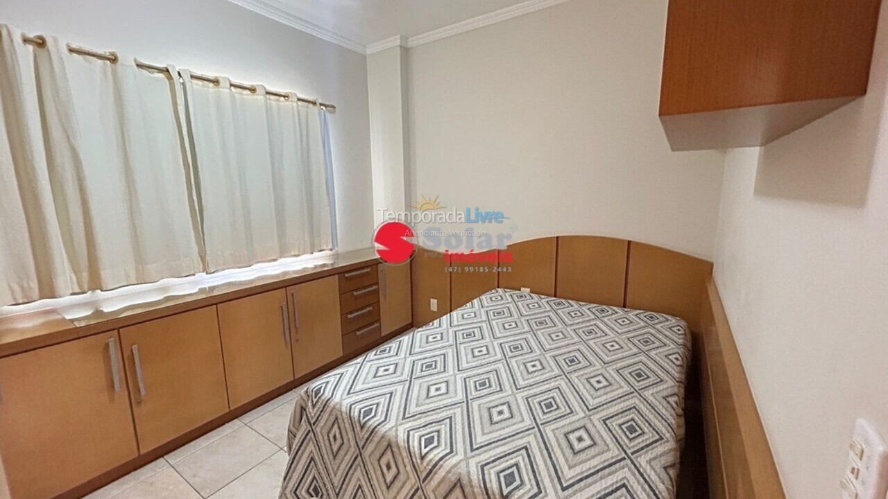 Apartment for vacation rental in Itapema (Meia Praia)